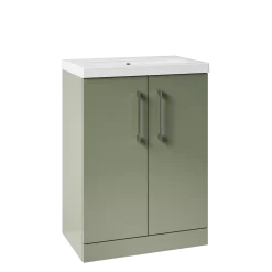 Erin Matt Black Reinforced Shower Bath Suite with Rimless Toilet