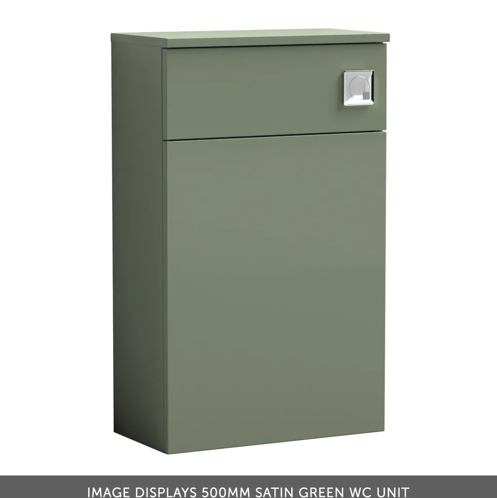 Erin 1100mm 2 Door Combination Basin & Toilet Unit
