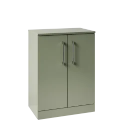 Erin 600mm Floorstanding 2 Door Vanity Unit & Countertop