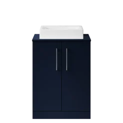Erin 600mm Floorstanding 2 Door Vanity Unit & Countertop