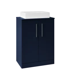 Erin 600mm Floorstanding 2 Door Vanity Unit & Countertop