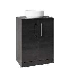 Erin 600mm Floorstanding 2 Door Vanity Unit & Countertop