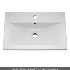 Erin 600mm Floorstanding 2 Drawer Vanity Unit & Basin
