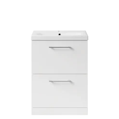 Erin 600mm Floorstanding 2 Drawer Vanity Unit & Basin