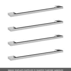 Erin 1200mm Floorstanding 4 Drawer Vanity Unit & Double Countertop