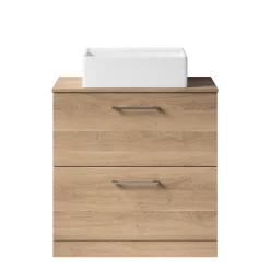 Erin 800mm Floorstanding 2 Drawer Vanity Unit & Countertop