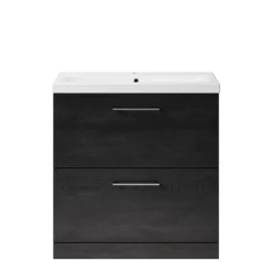 Erin 800mm Floorstanding 2 Drawer Vanity Unit & Basin