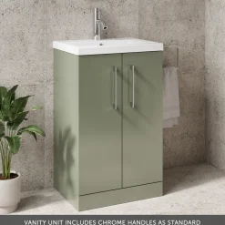 Erin 500mm Floorstanding Vanity Unit & Basin