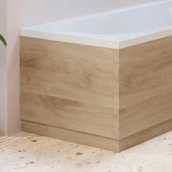 Erin 700mm L-Shaped Square End Bath Panel