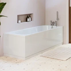 Erin 700mm L-Shaped Square End Bath Panel