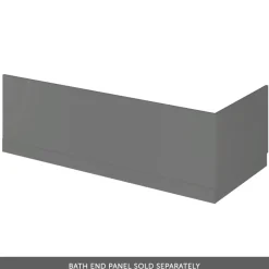Erin 1700mm Straight Front Bath Panel