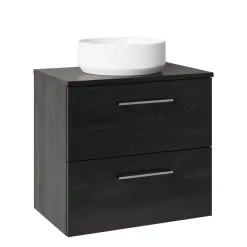 Erin 600mm Wall Mounted 2 Drawer Vanity Unit & Countertop
