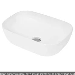 Erin 600mm Wall Mounted 2 Drawer Vanity Unit & Countertop
