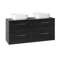 Erin 1200mm Wall Mounted 4 Drawer Vanity Unit & Double Countertop