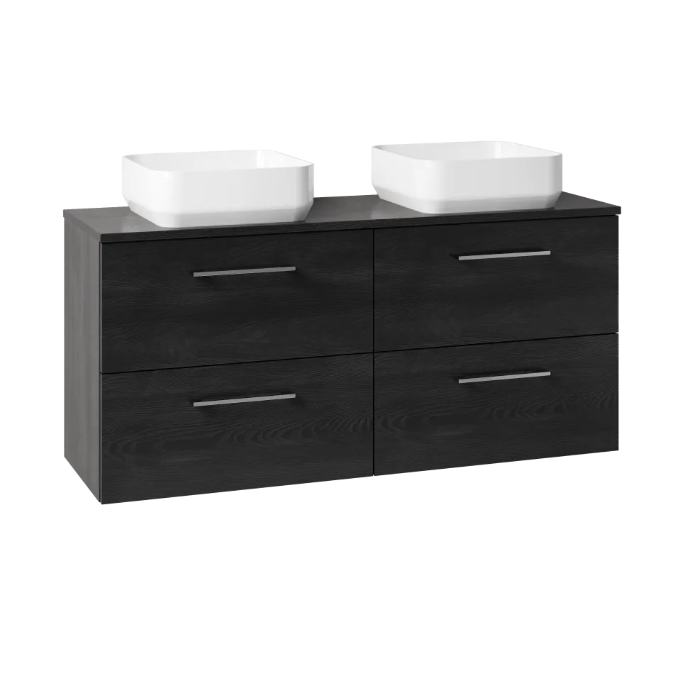 Erin 1200mm Wall Mounted 4 Drawer Vanity Unit & Double Countertop