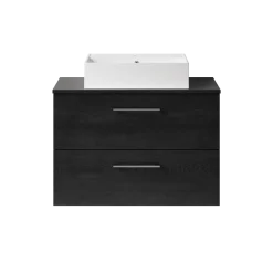 Erin 800mm Wall Mounted 2 Drawer Vanity Unit & Countertop