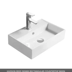Erin 800mm Wall Mounted 2 Drawer Vanity Unit & Countertop