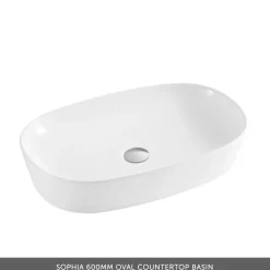 Erin 800mm Wall Mounted 2 Drawer Vanity Unit & Countertop