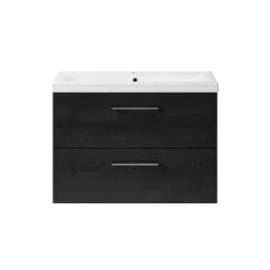 Erin 800mm Wall Mounted 2 Drawer Vanity Unit & Basin