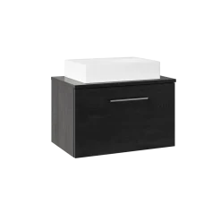Erin 600mm Wall Mounted 1 Drawer Vanity Unit & Countertop