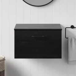 Erin 600mm Wall Mounted 1 Drawer Vanity Unit & Countertop