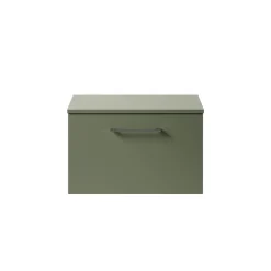 Erin 600mm Wall Mounted 1 Drawer Vanity Unit & Countertop