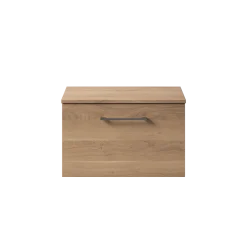 Erin 600mm Wall Mounted 1 Drawer Vanity Unit & Countertop