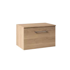 Erin 600mm Wall Mounted 1 Drawer Vanity Unit & Countertop