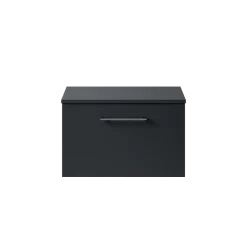 Erin 600mm Wall Mounted 1 Drawer Vanity Unit & Countertop