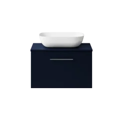 Erin 600mm Wall Mounted 1 Drawer Vanity Unit & Countertop