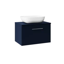 Erin 600mm Wall Mounted 1 Drawer Vanity Unit & Countertop