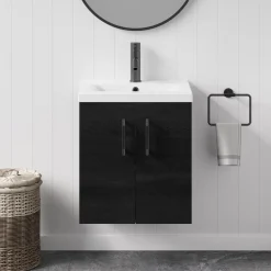 Erin 500mm Wall Mounted Vanity Unit & Basin