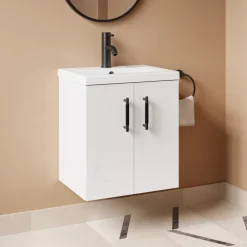 Erin 500mm Wall Mounted Vanity Unit & Basin