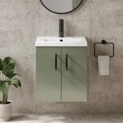 Erin 500mm Wall Mounted Vanity Unit & Basin