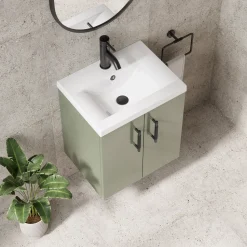Erin 500mm Wall Mounted Vanity Unit & Basin