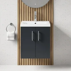 Erin 500mm Wall Mounted Vanity Unit & Basin