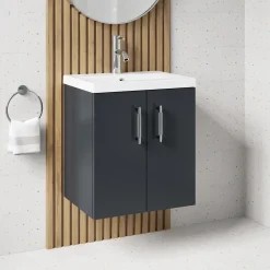 Erin 500mm Wall Mounted Vanity Unit & Basin
