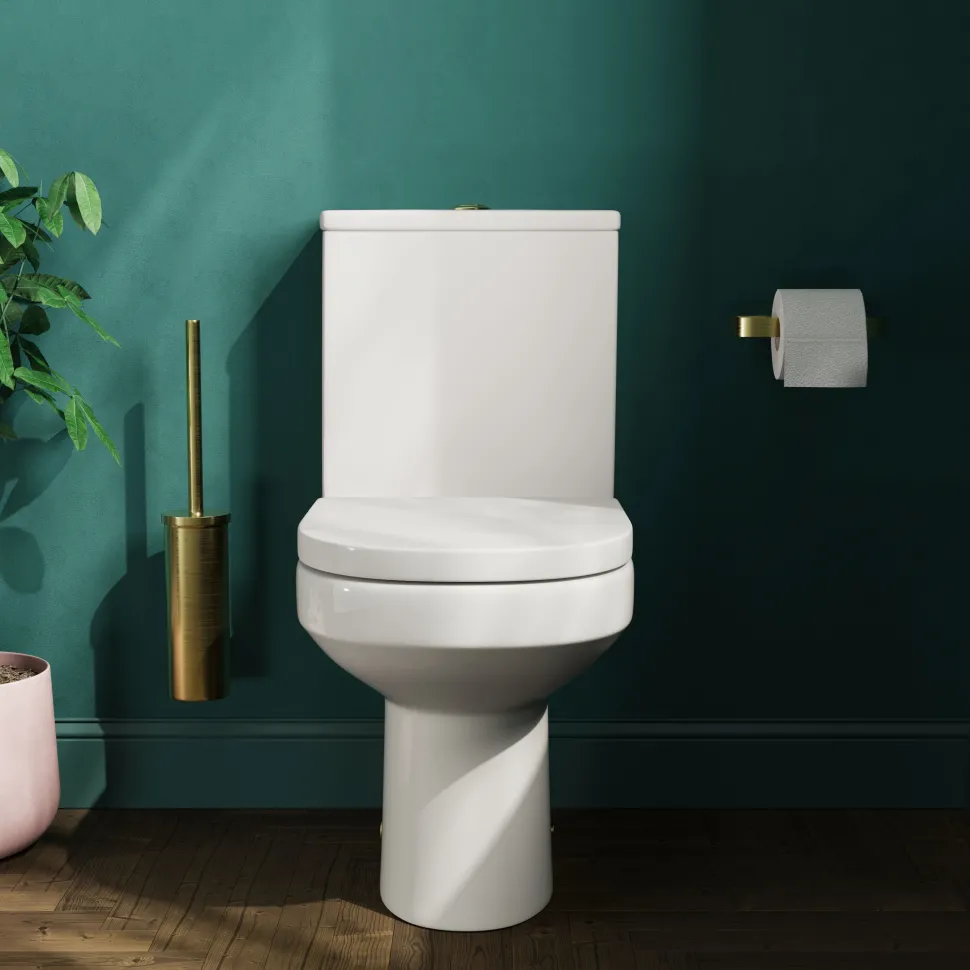 Erin Reinforced Shower Bath Suite with Rimless Toilet
