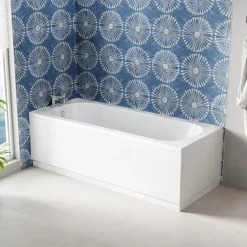 Erin Reinforced Shower Bath Suite with Rimless Toilet