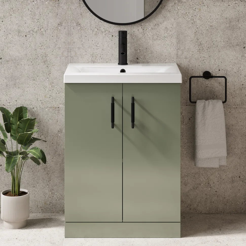 Erin Rimless Toilet & Vanity Unit Bathroom Suite