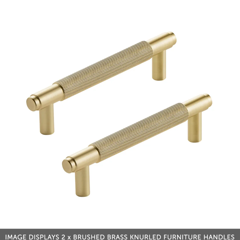 Erin Rimless Toilet & Vanity Unit Bathroom Suite Set with Brushed Brass Handles