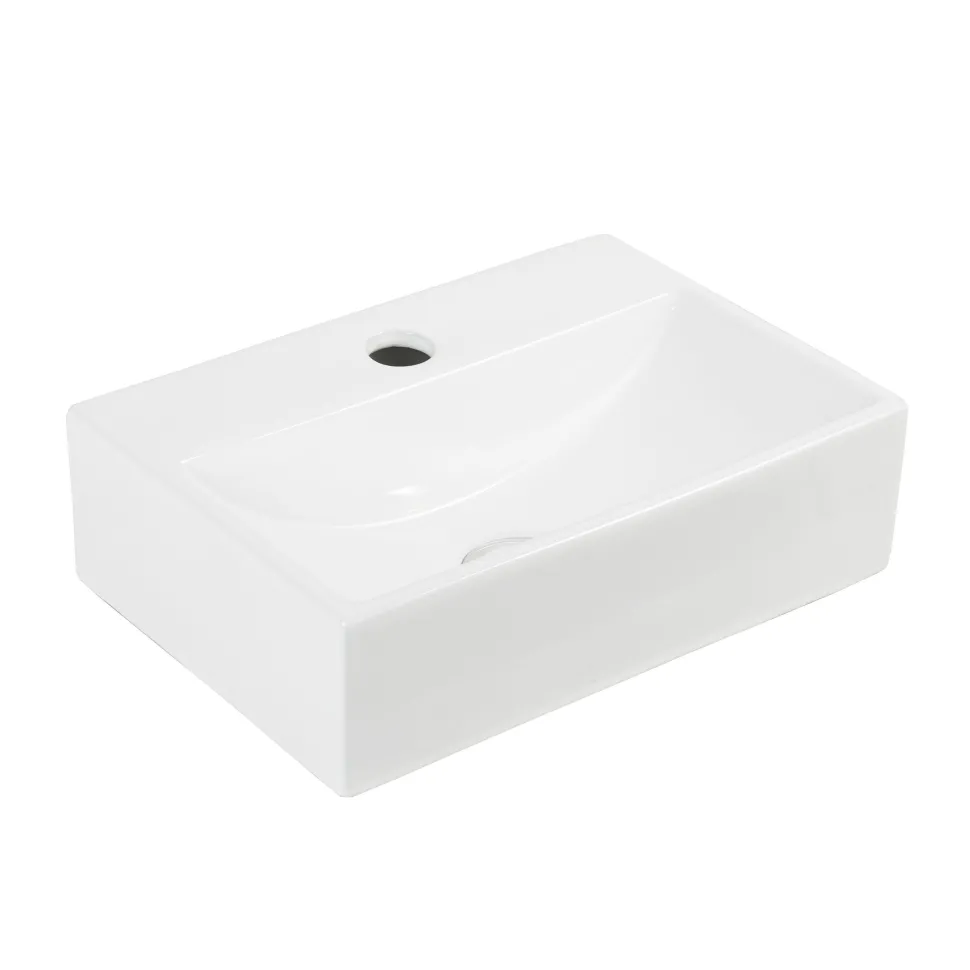 Erin Wall Hung Cloakroom Basin - 370 x 275mm