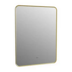 Finn LED Illuminated Framed Mirror with Demister Pad & Colour Change Lights - 600 x 800mm
