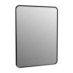 Finn LED Illuminated Framed Mirror with Demister Pad & Colour Change Lights - 600 x 800mm