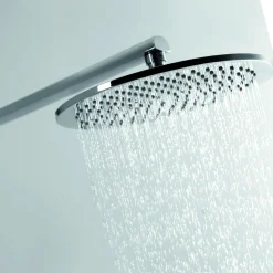 Flova Allore Thermostatic Shower Column with Handset, Body Jets & Overhead Shower