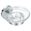 Flova Coco Round Glass Soap Dish