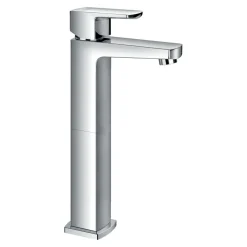 Flova Dekka Tall Mono Basin Mixer with Clicker Waste