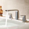 Flova Fusion 3 Hole Basin Mixer with Clicker Waste