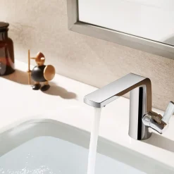 Flova Fusion Mono Basin Mixer with Clicker Waste