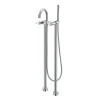 Flova Levo Floor Standing Bath Shower Mixer with Handset Kit